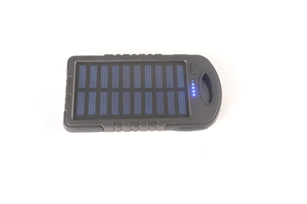 Waterproof Outdoor Camping OEM Solar Power Bank 10000mAh