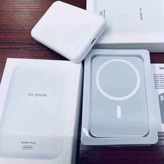 Mini caricatore portatile originale 5000mAh tipo C ricarica wireless magnetica Magsafe Power Bank per iPhone 12 13 14