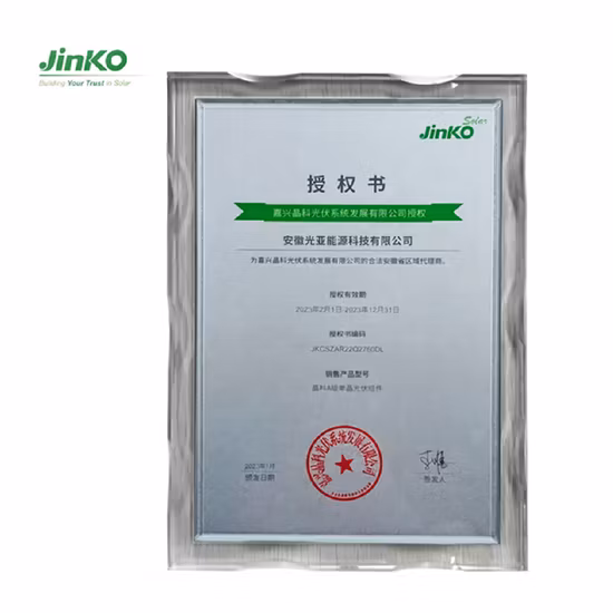 Jinko Panel Solar 540W Pannelli solari monofamiliari ad alta efficienza tagliati a metà