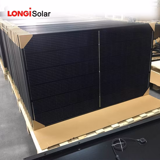 Pannello solare Longi Perc Mono da 400 W, 500 W, 600 W, 700 W, produzione di moduli fotovoltaici a taglio parziale