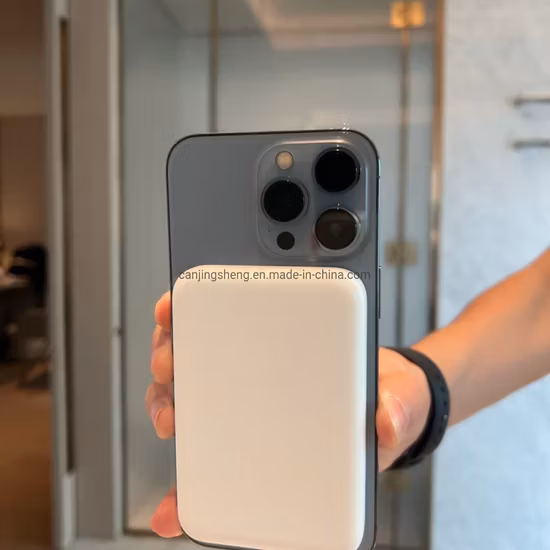 Caricatore wireless Magsafe da 5000 mAh Batteria Mag Safe Custodia magnetica per batteria Power Bank per I Phone 11/12/13/14