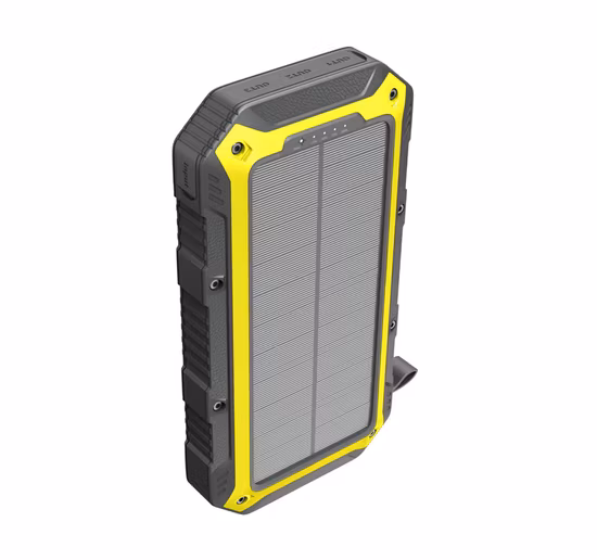 Fornitore di caricabatterie solare, power bank wireless portatile da 20000 mAh e torcia LED integrata per tutti i telefoni cellulari