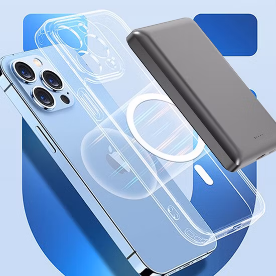 Power Bank mobile con batteria polimerica portatile a ricarica rapida regalo promozionale con display a LED